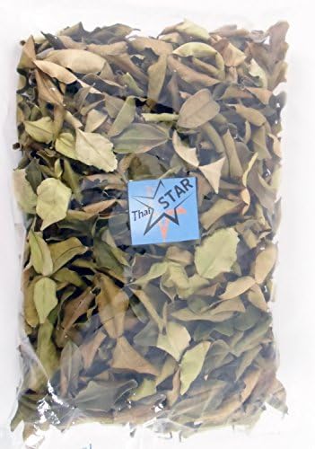 Organic Dried Kaffir Lime Leaves Dried By Sunlight 50g /Thail 1pack