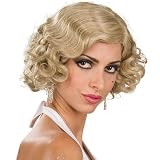 Blonde Flapper Girl Adult Wig