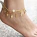 OVERMAL Women Leaf Tassel Anklets Barefoot Sandal Beach Foot Jewelry