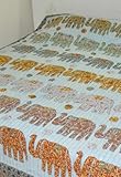 Indian Cotton Classic Bedspread Home Furnishing