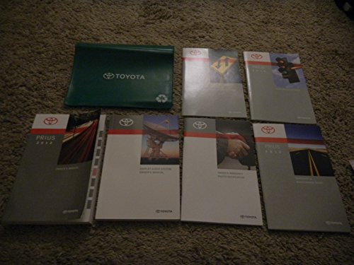 2012 Toyota Prius Owners Manual