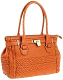Melie Bianco Silvia S11-270 Structured Woven Satchel