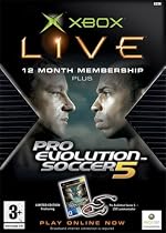 Live 12 Month Membership Plus Pro Evolution Soccer 5 (Xbox)