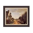 A Road Near Arras by Jean-Baptiste Camille Corot - 31.5x39.5"