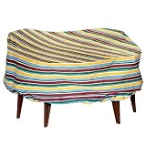 Two Dogs Designs, 84 Round Table Cover, Stripes