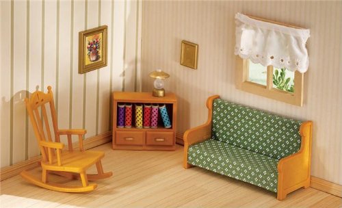 Childrens Toyshop  Toys : Calico Critters Living Room Set