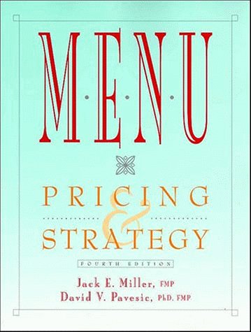 Menu: Pricing & Strategy (Hospitality, Travel & Tourism)