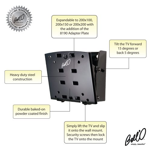 Bell'O 8120DB Tilt Wall Mount for 12