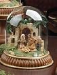 Fontanini Holy Family with Gloria Angel Nativity Drydome #50187