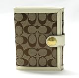 AUTHENTIC COACH SIGNATURE BRAGBOOK TRAVEL PICTURE HOLDER CASE 60285 (White) by
