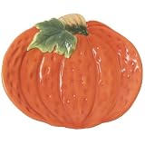 Pumpkin Ceramic Serving Platter
