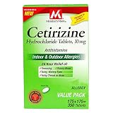 Search : Member's Mark Cetirizine Tablets - 10mg. Compare to Zyrtec. 350 TABLETS!