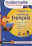 Activités de français Maternelle Moyenne Section : 4/5 Ans