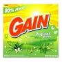 Gain Powder Detergent, Original Fresh Scent, Case Pack, 120-Load Boxes (Pack of 2)