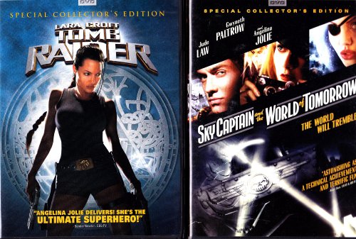 Lara Croft Tomb Raider , Sky Captain and the World of Tomorrow : Angelina Jolie 2 Pack Collection
