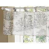 JoJo Designs Window Valance - Vintage French Black... by JoJo Designs