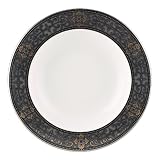 Lenox Vintage Jewel Platinum Banded Bone China Pasta Bowl/Rim Soup
