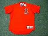 LOS ANGELES ANGELS Majestic AUTHENTIC On Field BP Baseball Jersey