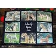 I Love My Lakeland Terrier Personalized Photo Tote Bag Navy Blue