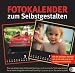 Bücher : Fotokalender zum Selbstgestalten schwarz
