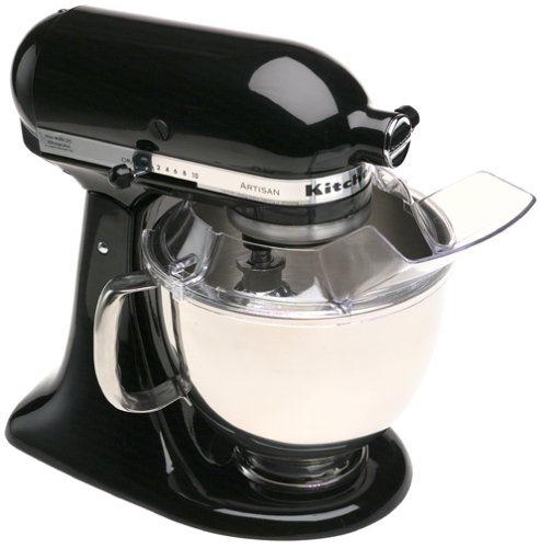 KitchenAid KSM150PSOB Artisan Series 5-Quart Mixer, Onyx Black