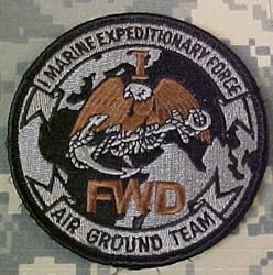 1st MEF Marine Expeditionary Force FWD ACU Patch Foliage Green