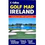 Golf Map of Ireland (Collins Maps)