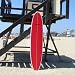 Maverix 9' Surfboard (Red/White) w/ "Straight to the Waves" kit