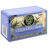 Triple Leaf Tea, Tea Bags, Cold & Flu Time, 1.4-Ounce Bags, 20-Count Boxes (Pack of 6)