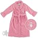 Pink Plush Purr-fect Princess Bath Robe for Girls