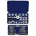 Irwin Industrial Tools 24606 Machine Screw with Fractional Tap and Die Set, 41-Piece