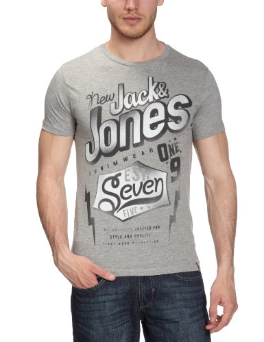 Produkt-Bild: JACK & JONES Herren T-Shirt Slim Fit 12059516 Detergent Tee