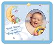 With Love to My Godparents-Boy Photo Magnet Frame