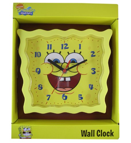Spongebob Squarepants Wall Clock - Happy Face Wall Clock