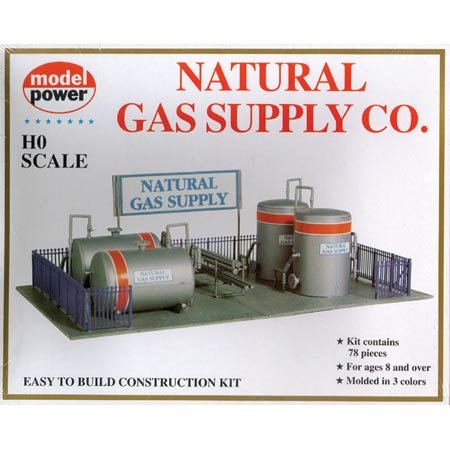 Model Power HO Scale Building Kit - Natural Gas 