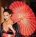Parasol accessory matches 9378 Japanese Doll! Costume not included in Red