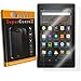 for Fire HD 8 (2018/2017) / Fire HD 8 Kids Edition (2018/2017) Screen Protector [Tempered Glass], SuperGuardZ, 9H, 0.3mm, Anti-Scratch [Lifetime Replacement] + LED Stylus Pen