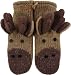 DeLux Moose Wool Animal Mittens