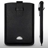 AMAZON KINDLE FIRE TABLET TERRAPIN GENUINE LEATHER POCKET CASE BY CELLAPOD CASES BLACKby CELLAPOD