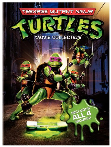 Teenage Mutant Ninja Turtles Movie Collection (Teenage Mutant Ninja Turtles / Secret of the Ooze / Turtles in Time / TMNT)