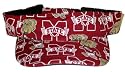 MSU Mississippi State University M State Bulldogs Visor Hats Headwear For Golfers, Golf, Sports, Gardening and Outdoors Men and Women Unique Christmas Gift Idea for Man Ladies Teachers Runners Joggers Walkers Tennis Players Kids