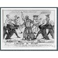 Historic Print (M): Lawyers in term / designed by Necessity ; executed by Rapacity.