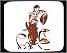 Mouse Pad with humans, human, body, snake, individuals, people, individual, woman, aquarium, pet, persons, person, reptile