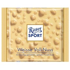 Ritter Sport Weisse Vollnuss, 10er Pack (10 x 100 g Packung)