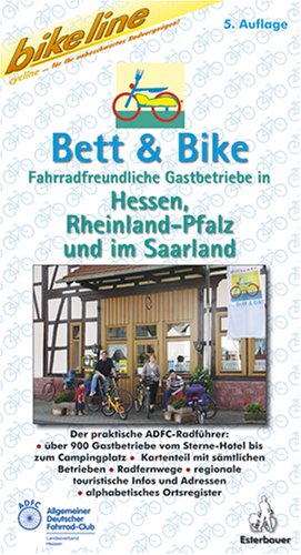 City Travel Guides Discounted  Bücher : Bikeline Bett & Bike Hessen, Rheinland-Pfalz, Saarland