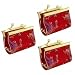 3 Chinese Coin Change Purse Jewelry Travel Pouch 3.25"