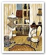 French Boudoir I by Krista Sewell 8"x10" Art Print Poster