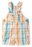 Kitestrings Baby-boys Newborn Plaid Shortall