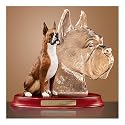 Boxer Faithful Friend Collectible Dog Figurine