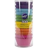 Wilton 415-2179 300 Count Rainbow Bright Standard Baking Cups